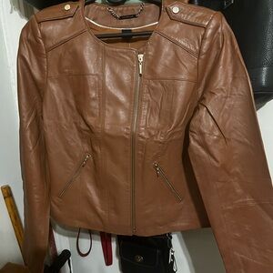 BNWT WHITE HOUSE/BLACK MARKET WOMENS LEATHER JACKET